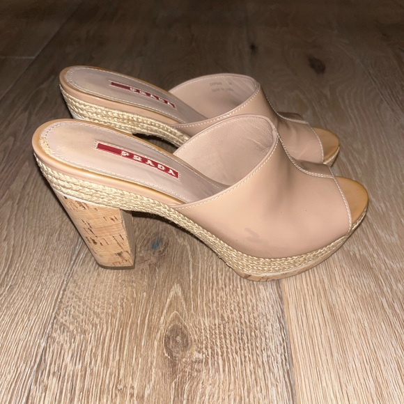 Prada tan wedges - Picture 4 of 4